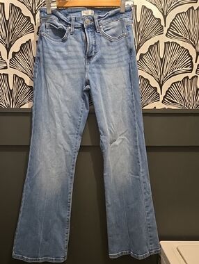 LC Lauren Conrad Medium Wash Wide Leg Jeans